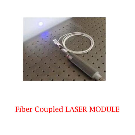 High Reliability 450nm Blue Fiber Coupled Laser 1~50mW